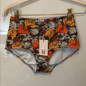 Solid & Striped high waisted bikini bottom NWT